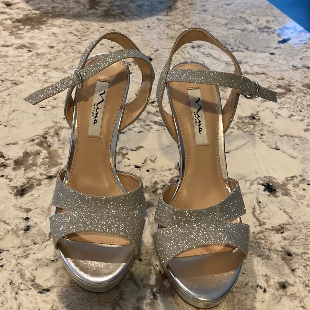 Nina platform heel sandal